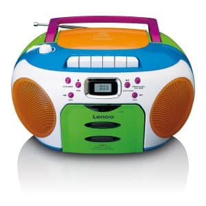 LENCO SCD-971 - bærbar FM radio CD/Cassette player