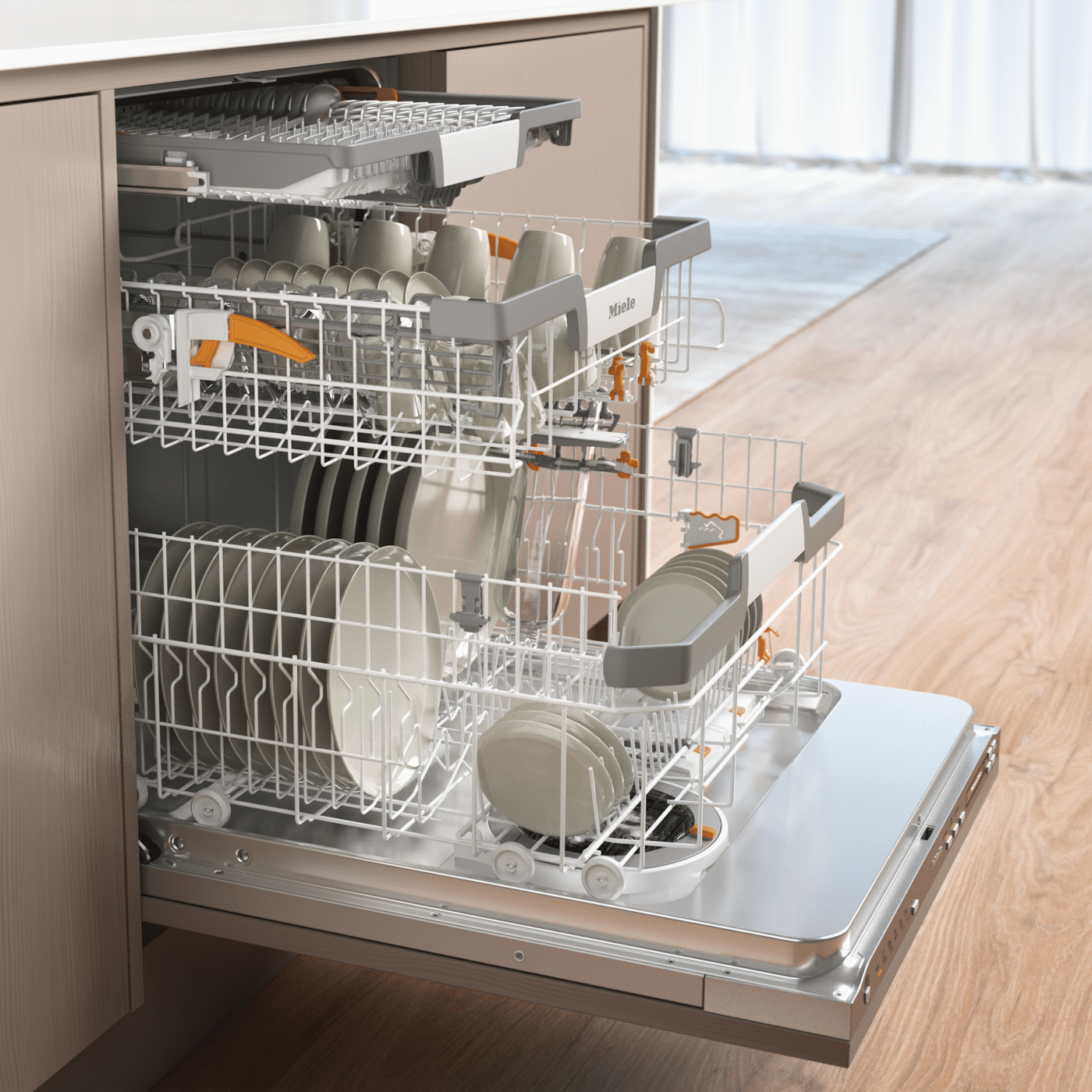 Miele Integrerbar opvaskemaskine G7080 SCVi NER ED AutoDos - Billede 2