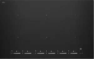 Silverline induktionskogeplade i mat glas JI8026 - 6 kogezoner